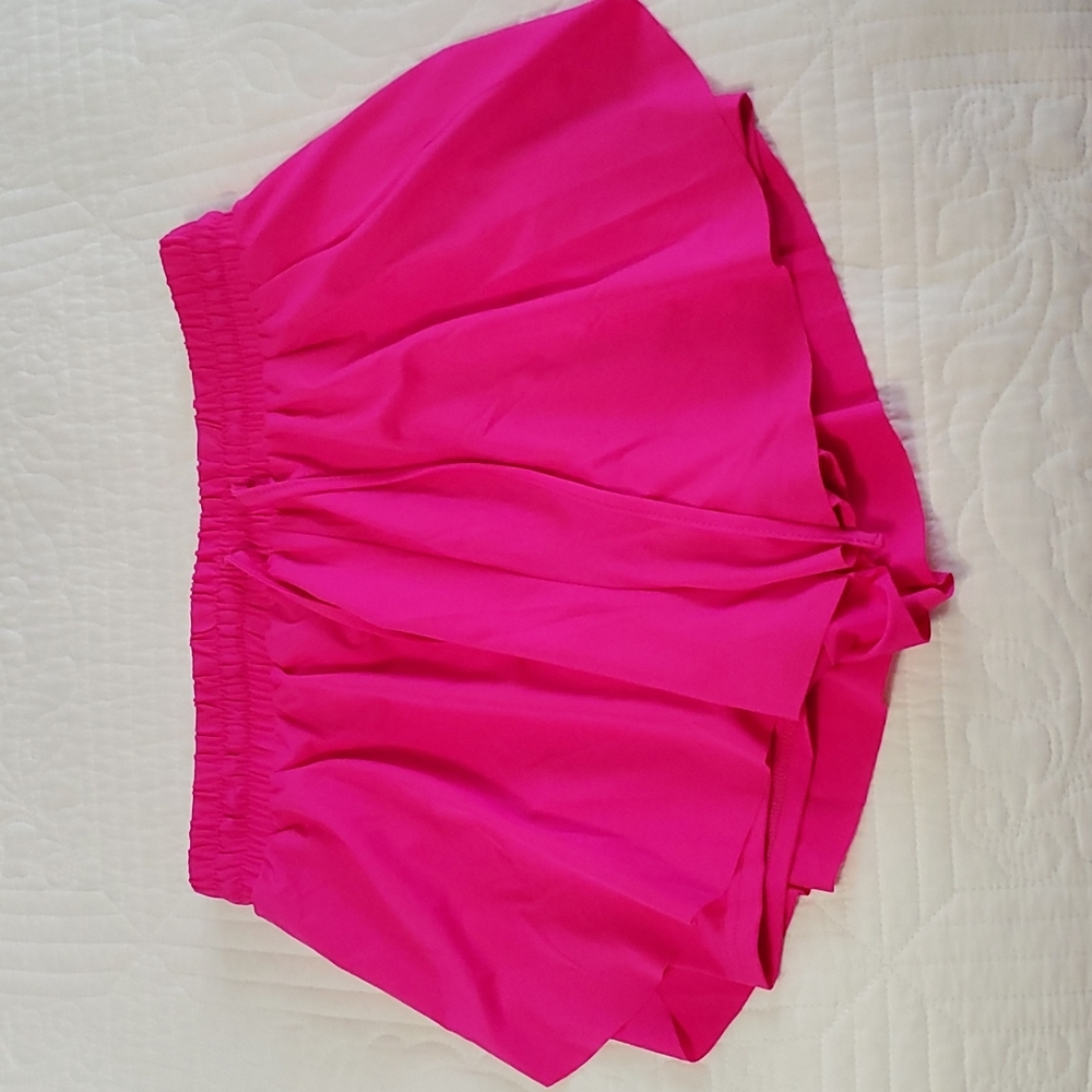 Altar'd State As Revival Athletic Shorts, Size M, Hot Pink - Picture 5 of 9